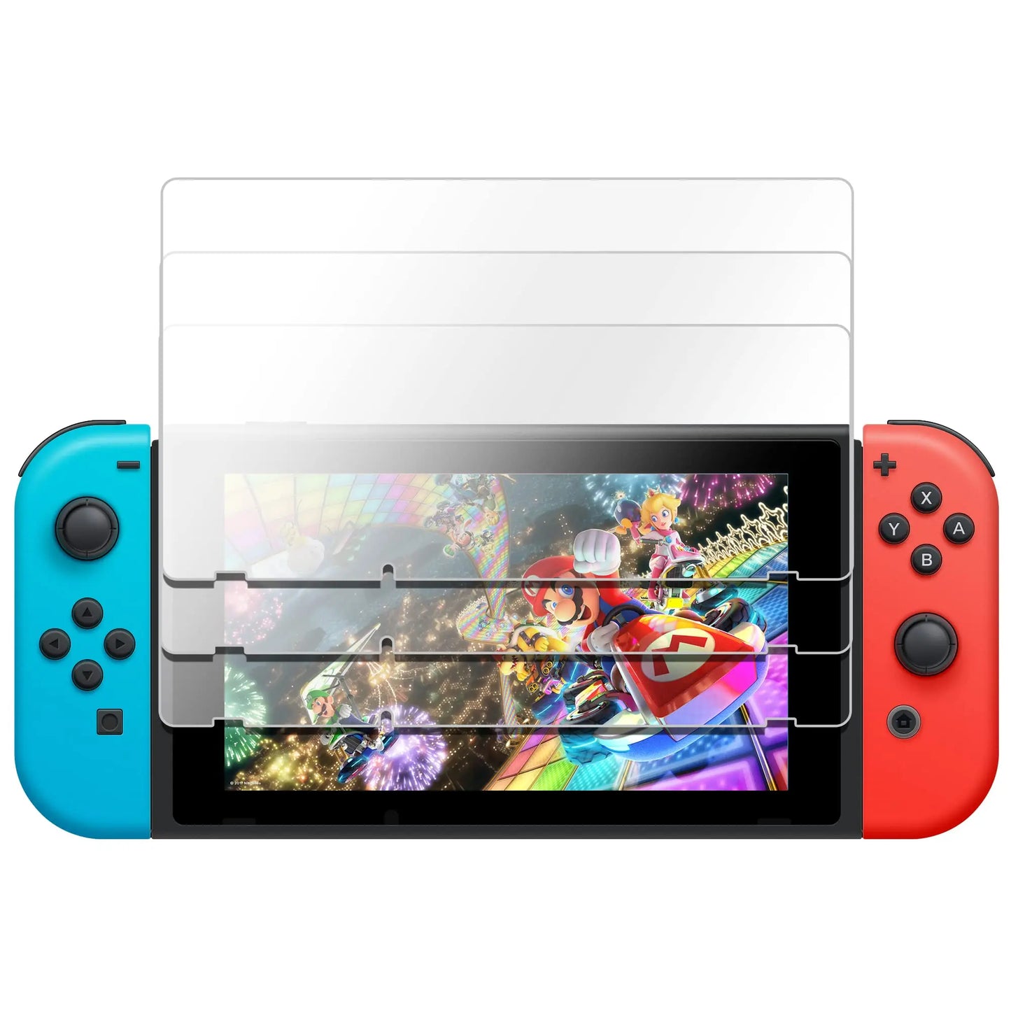 Tempered Glass Screen Protector Compatible-Nintendo Switc/ Switch
