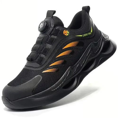 NEW Rotary Buckle Security Boots for Men Work Sneakers Women Boots