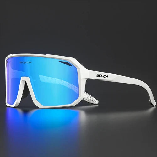 SCVCN New Cycling Glasses Bike Sunglasses Men UV400 Eyewear Outdoor