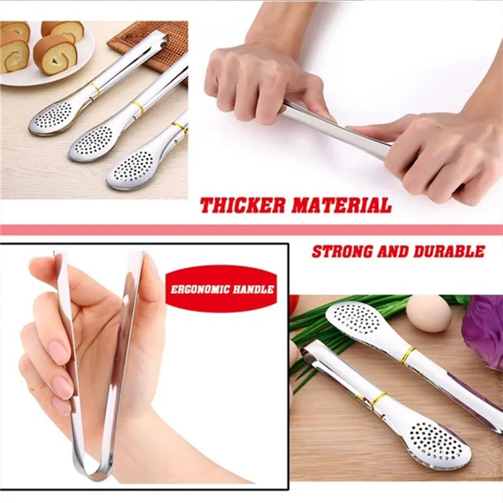 Kitchen Tools Anti-heat Cooking Salad Serving Buffet Clamp Food Clip