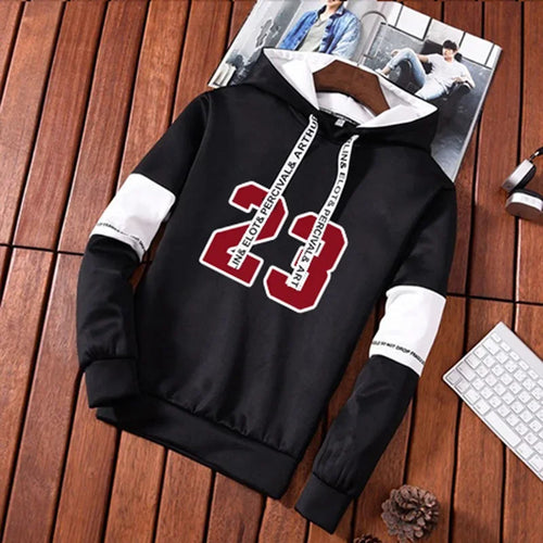 Sweatshirts for Men Casual Men's Set Hoodie Sports Pants and