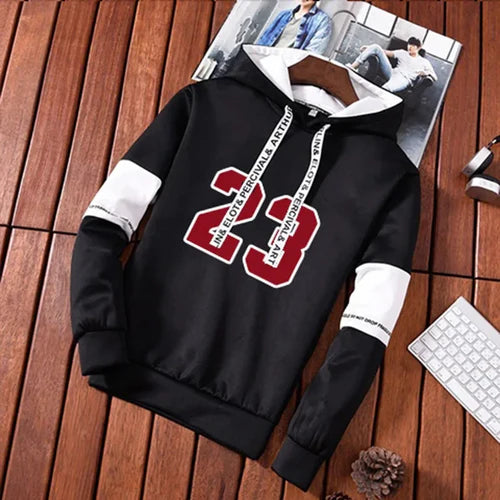 Sweatshirts for Men Casual Men's Set Hoodie Sports Pants and