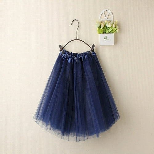 Women Summer Vintage Tulle Skirt Adult Fancy Ballet Dancewear Party