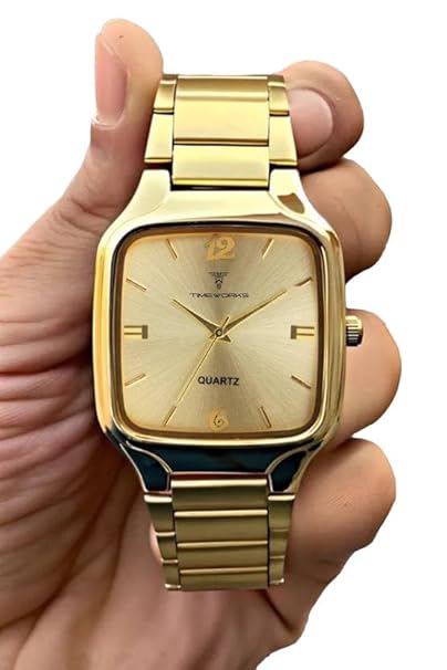 Designer Square Dial Watch for Men & Boys – Bold & Stylish Timepiece
