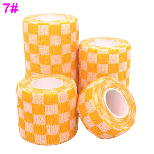 1 Pcs Printed Medical Self Adhesive Elastic Bandage 4.5m Colorful