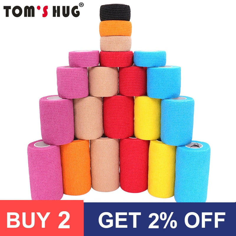 Knee Finger Ankle Shoulder Palm 18 | 18 Colors Colorful Athletic Wrap