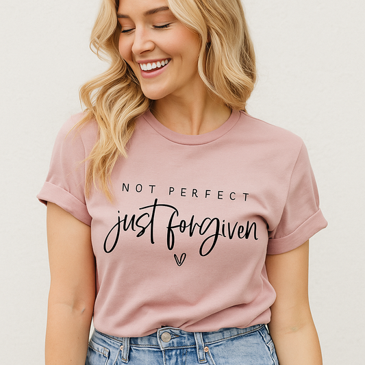 Not Perfect Just Forgiven Tee