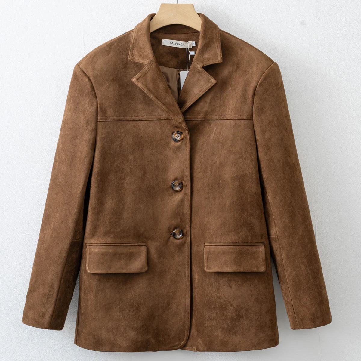 2024 Fall / Autumn Winter New Women Fashion Suede Basic Jacket Basic