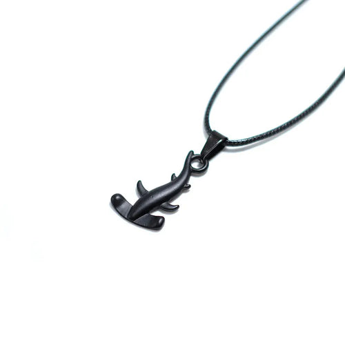 Bohemia Hammerhead Shark Necklace Handmade Braided Rope Animals