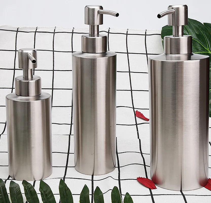 Liquid soap dispenser bottle gel bottle 304 stainless steel Lotion