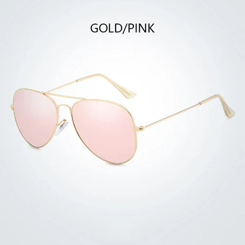 Classic Pilot Men Sunglasses Polarized Vintage Metal Ray Sun Glasses