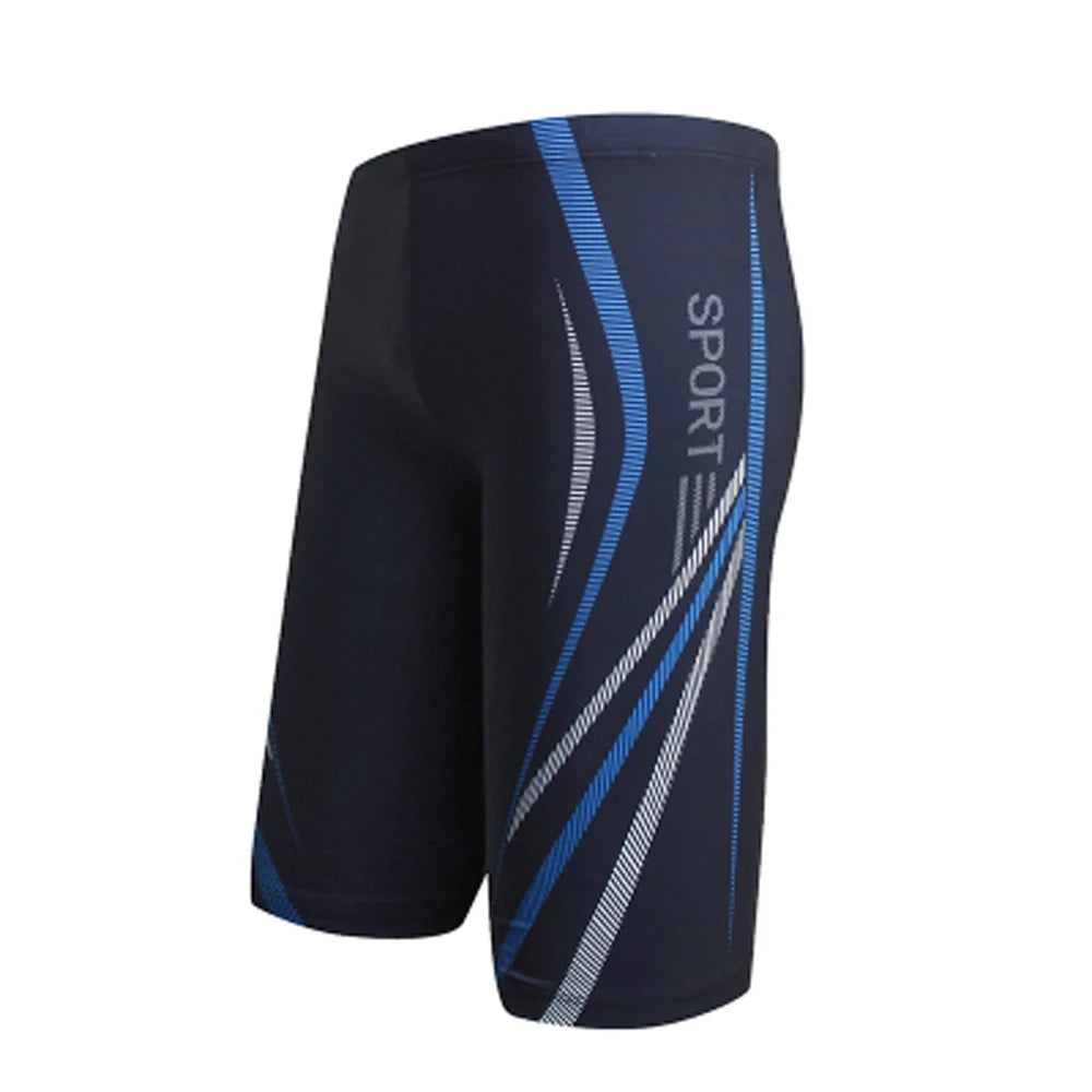 Boys Swim Trunks Waterproof Quick Dry Bathing Suit Man Diving Long