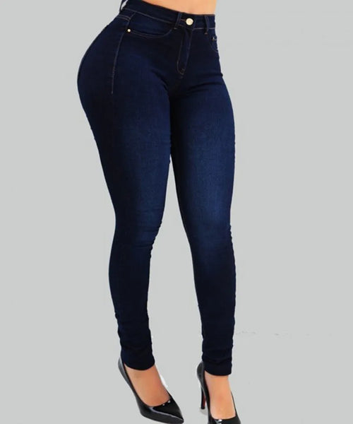 2024 Spring New High Waist Shaping Jeans For Women Fashion Slim High