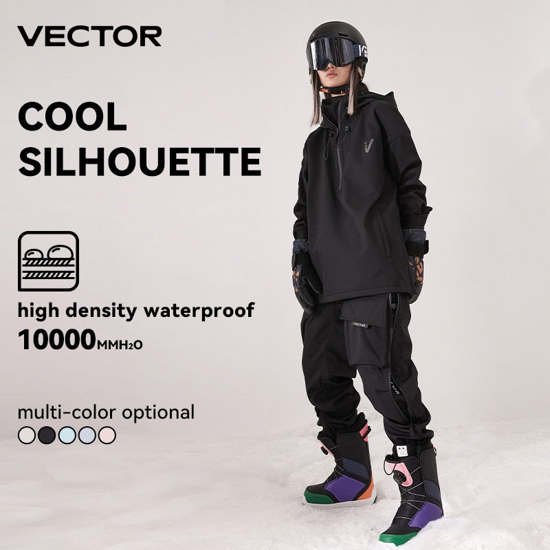 Women Snowboard Jacket | Waterproof Hoodie | Sports Clothing |