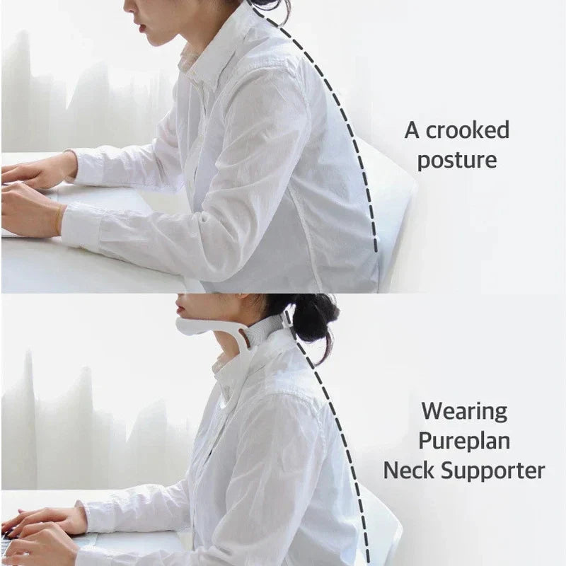 Anti-Droop Neck Support - Comfortable Design, Daily Neck Relaxation Aid for Natural Posture