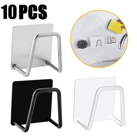 Kitchen Sponges Holder Stainless Steel Sink Sponges Drain Drying Rack