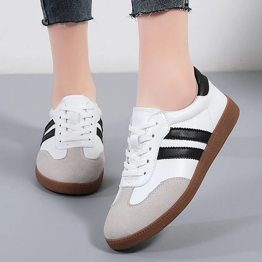 2024 Women Sneakers Fashion Shoes Spring Trend Casual Flats Female New