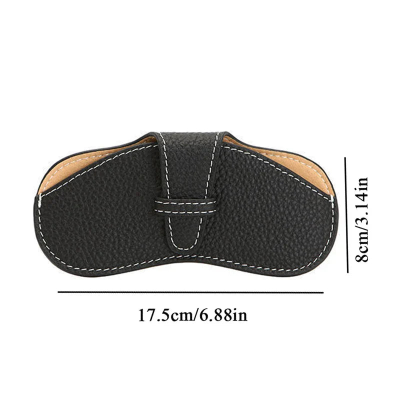 PU Leather Portable Glasses Bag Sunglasses Storage Bags Men and Women