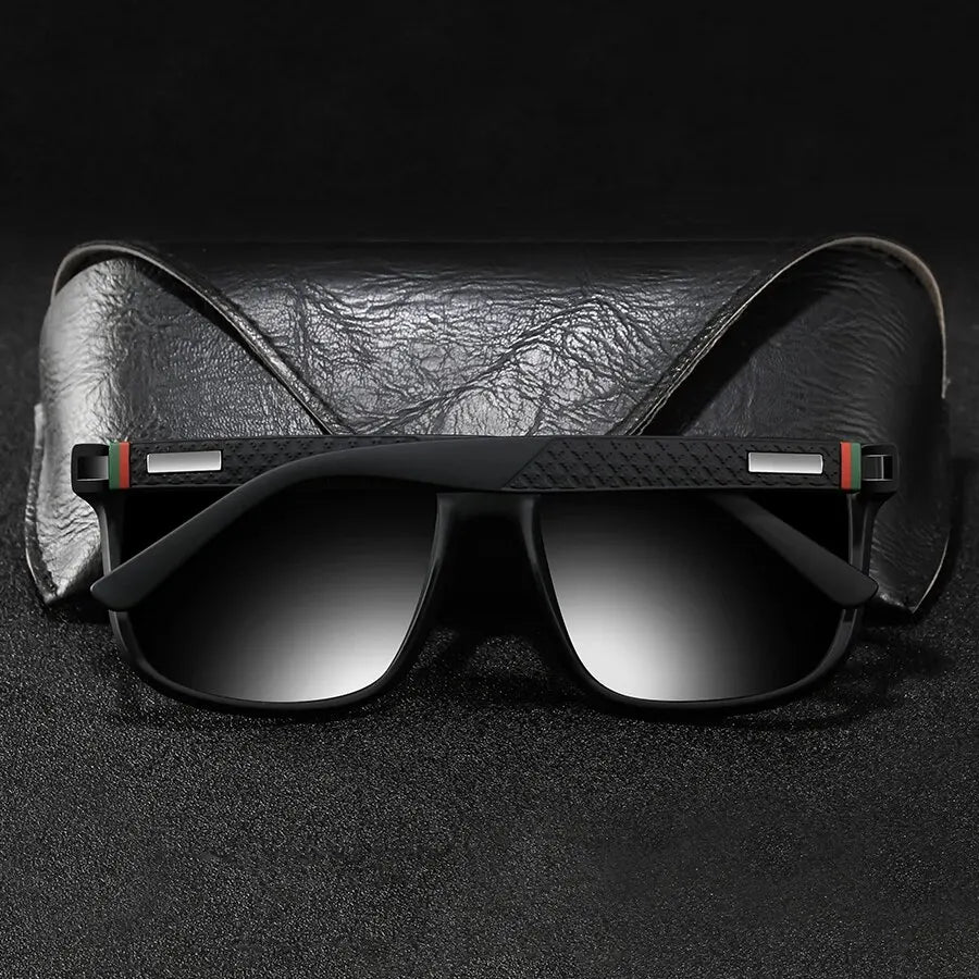 Fashion Vintage Square Sunglasses Men Women Luxury Brand Designer