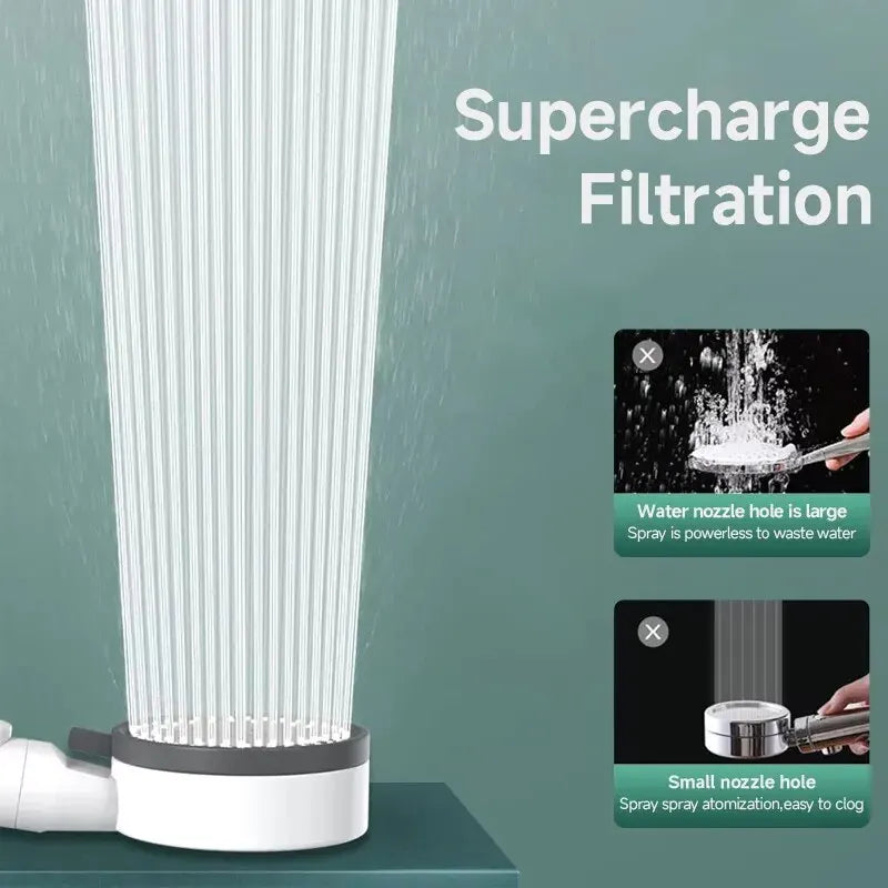 High Quality 8 Mode Shower Head Water Filter Adjustable High Pressure