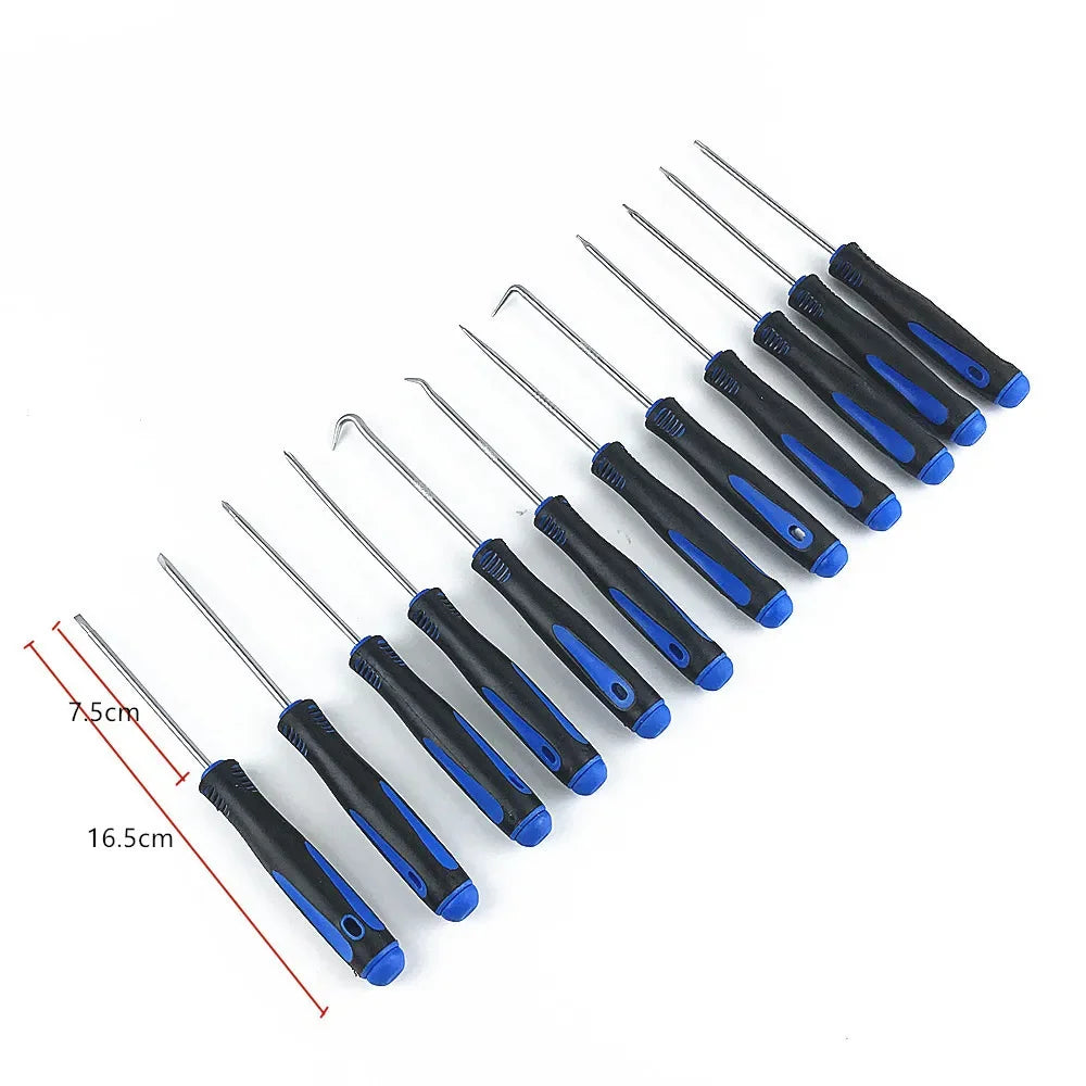 12PCS Hook Oil Seal Fuel Seal O-Ring Removal Tool Set Precision