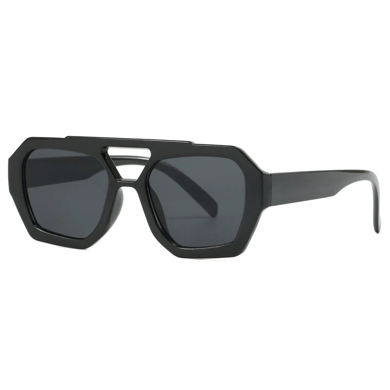 New Women's Fashion Irregular Square Sunglasses Personalized Retro