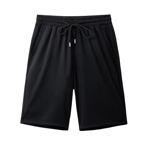 Summer Breathable Men Mesh Shorts Gym Bodybuilding Casual Loose Shorts