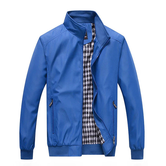 Spring and Autumn Men's Coat Fashion Trend Casual Jacket Large Loose