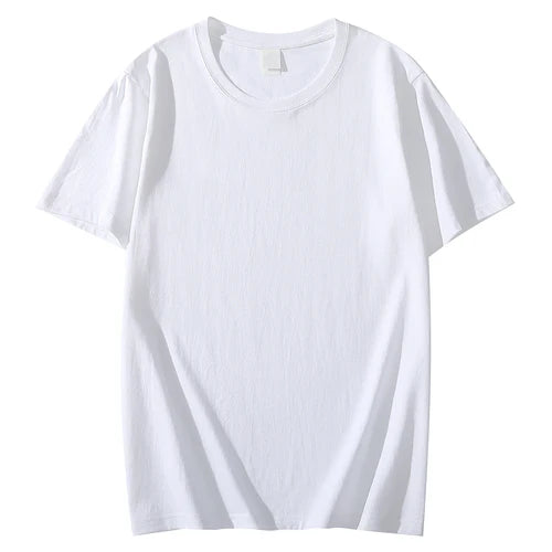 Solid Color T-shirt 8 Colors 2023 New Short Sleeve Men's/Women's Heavy