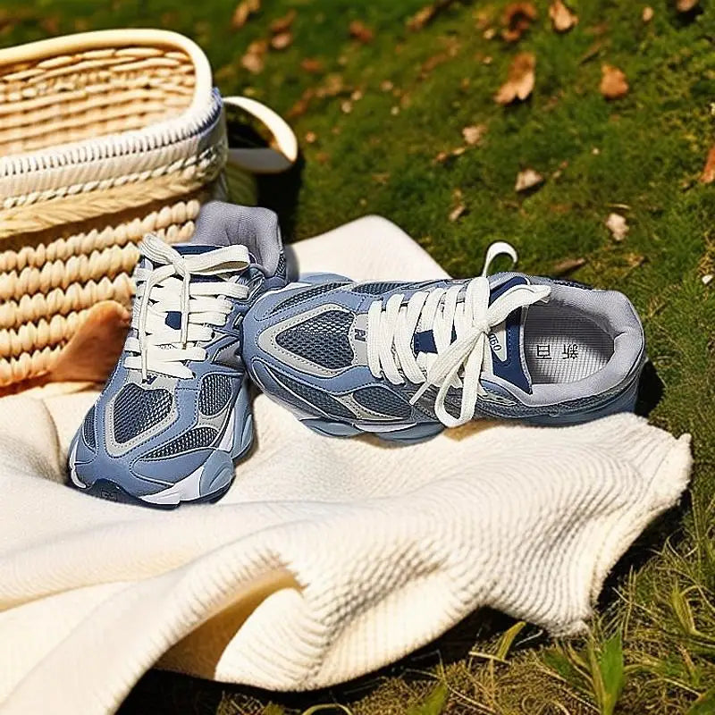 Women's shoes 2024 summer 1906R sports shoes men's shoes retro casual dad shoes brown gray blue