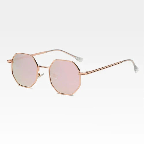 Fashion Retro Sunglasses Classic Metal Polygonal Sunglasses Sunglasses