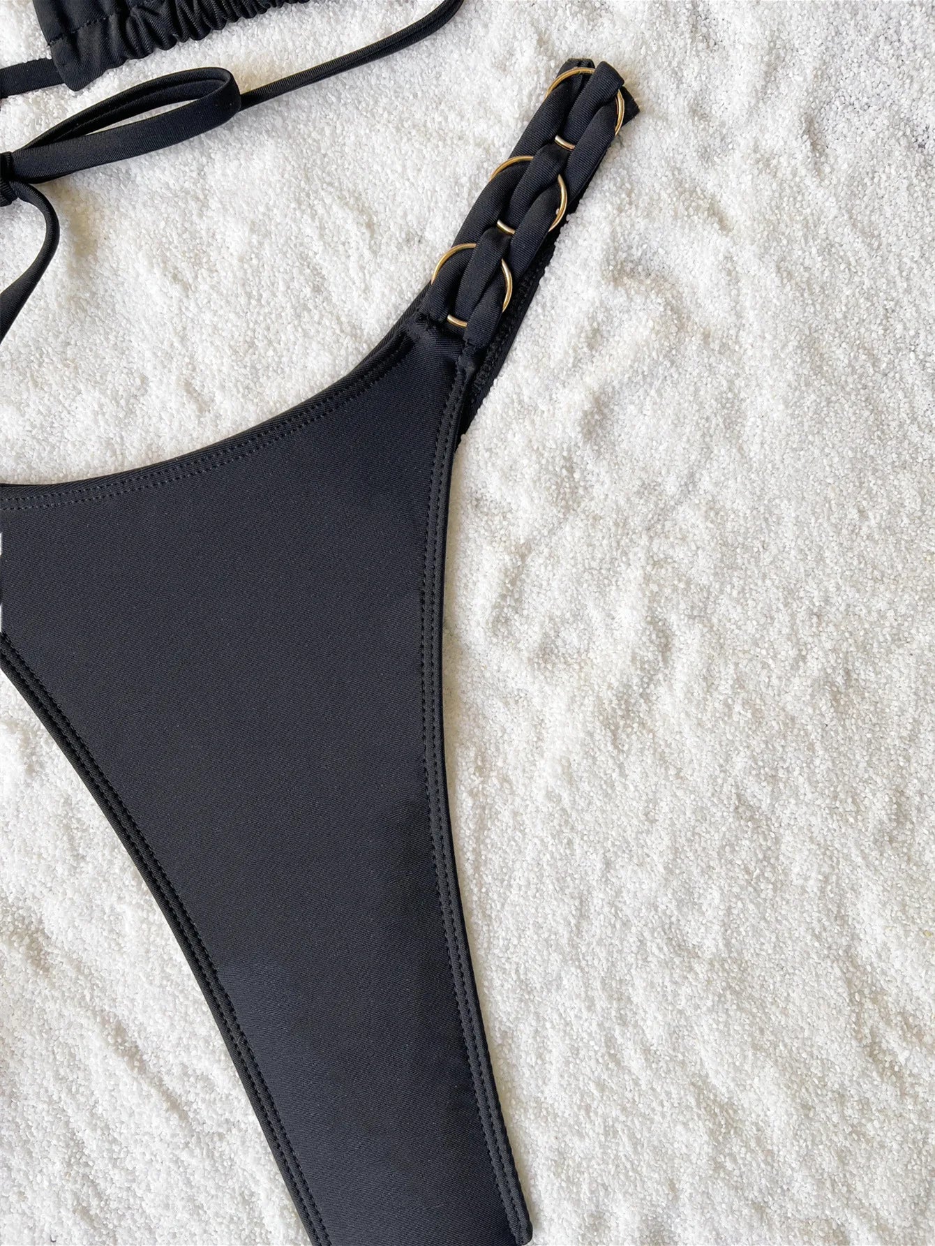 S-XL Sexy Solid Bandage Bikinis Women Summer 2024 New Push Up Swimwear