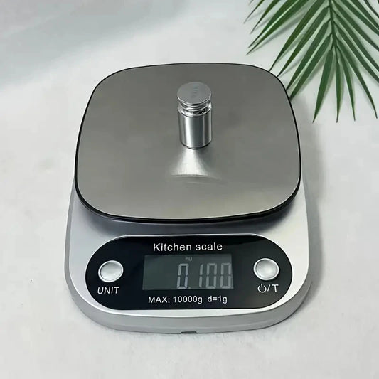1pc Accurate Digital Kitchen Scale for Cooking and Baking - 22lb