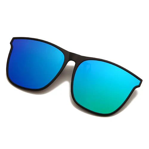 Polarized Clip on Sunglasses Men Photochromic Car Driver Goggles Night