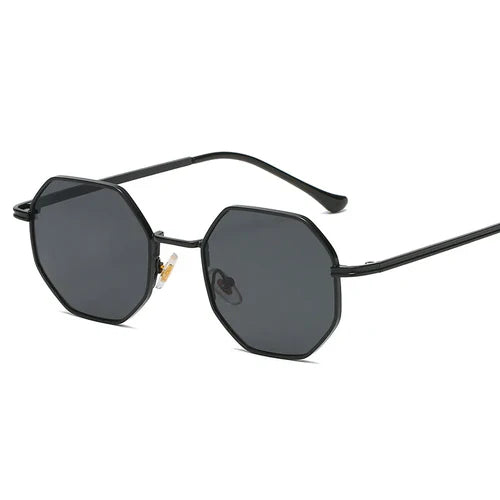 Fashion Retro Sunglasses Classic Metal Polygonal Sunglasses Sunglasses