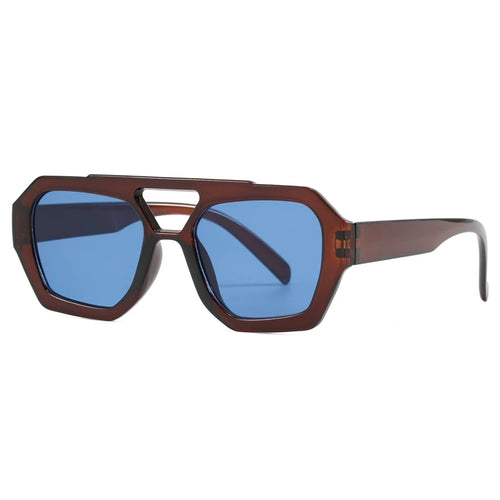 New Women's Fashion Irregular Square Sunglasses Personalized Retro