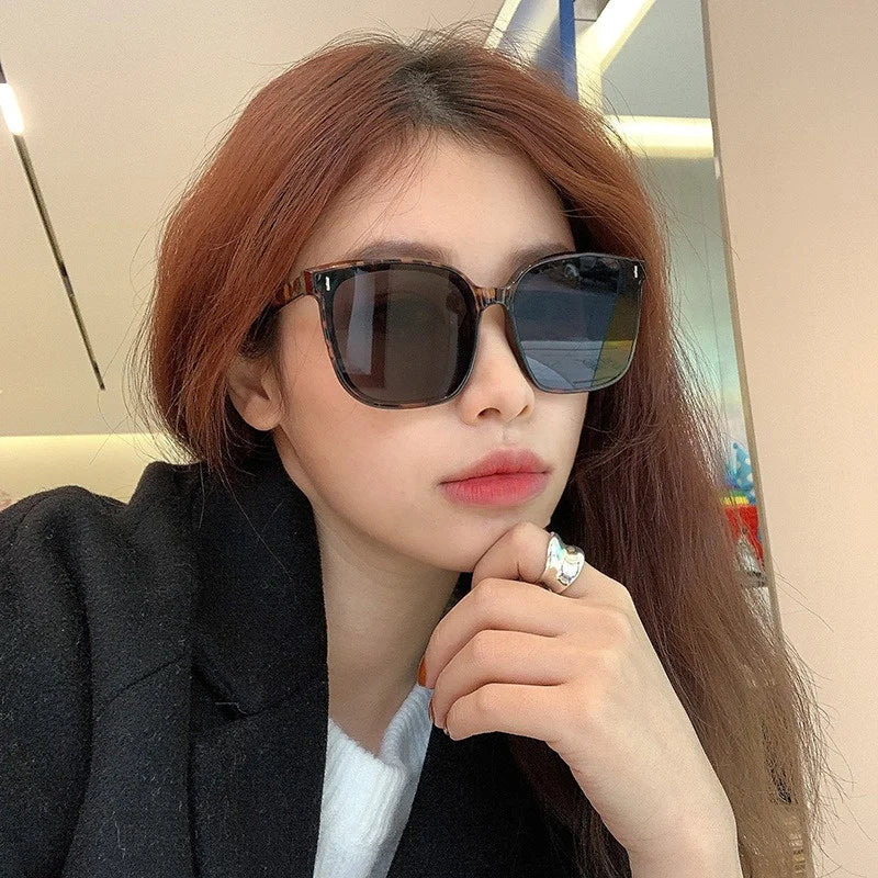 Korean Sunglasses Fashion Anti Ultraviolet Sun Glasses for Men Women