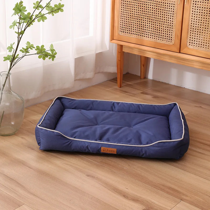Thickened Filling All Season Dog Kennel Bite-resistant Medium Dog Sofa Bed 600D Oxford Cloth Waterproof Cat Nest Accessories