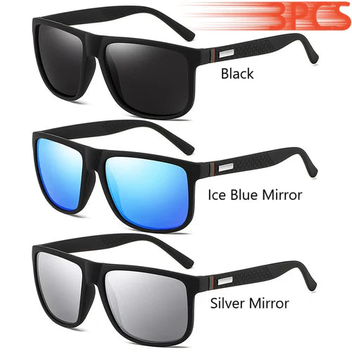 Fashion Vintage Square Sunglasses Men Women Luxury Brand Designer