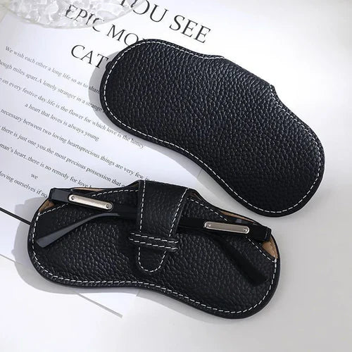 PU Leather Portable Glasses Bag Sunglasses Storage Bags Men and Women