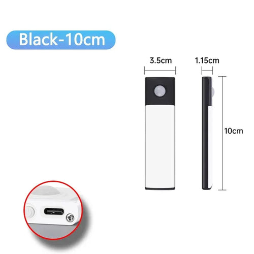 Cabinet Lights Motion Sensor LED Wireless USB Under Ultra Thin Night