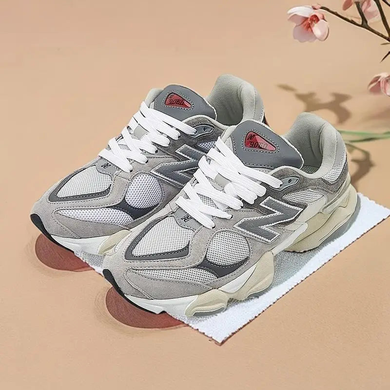 Women's shoes 2024 summer 1906R sports shoes men's shoes retro casual dad shoes brown gray blue