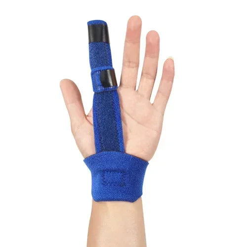 1PC Finger Splint Brace Thumb Care Adjustable Support Stabilizer Built-in Aluminum Alloy Fix Arthritis Pain Relief Health Care