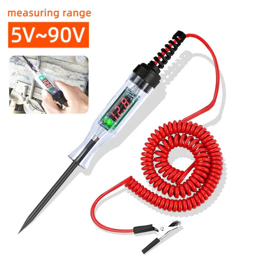 6V/12V/24V Automotive Circuit Test Pen LED Digital Voltage Display