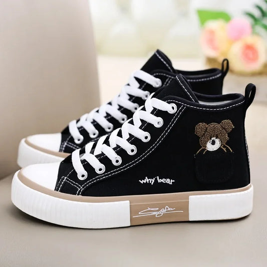 Cute Canvas Shoes Women Breathable Sneakers Brand Sport Shoes for