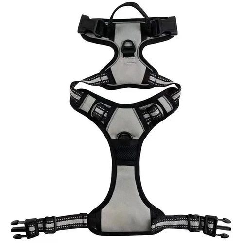 Pet Dog Harness Reflective Adjustable Breathable Vest Chest Strap for