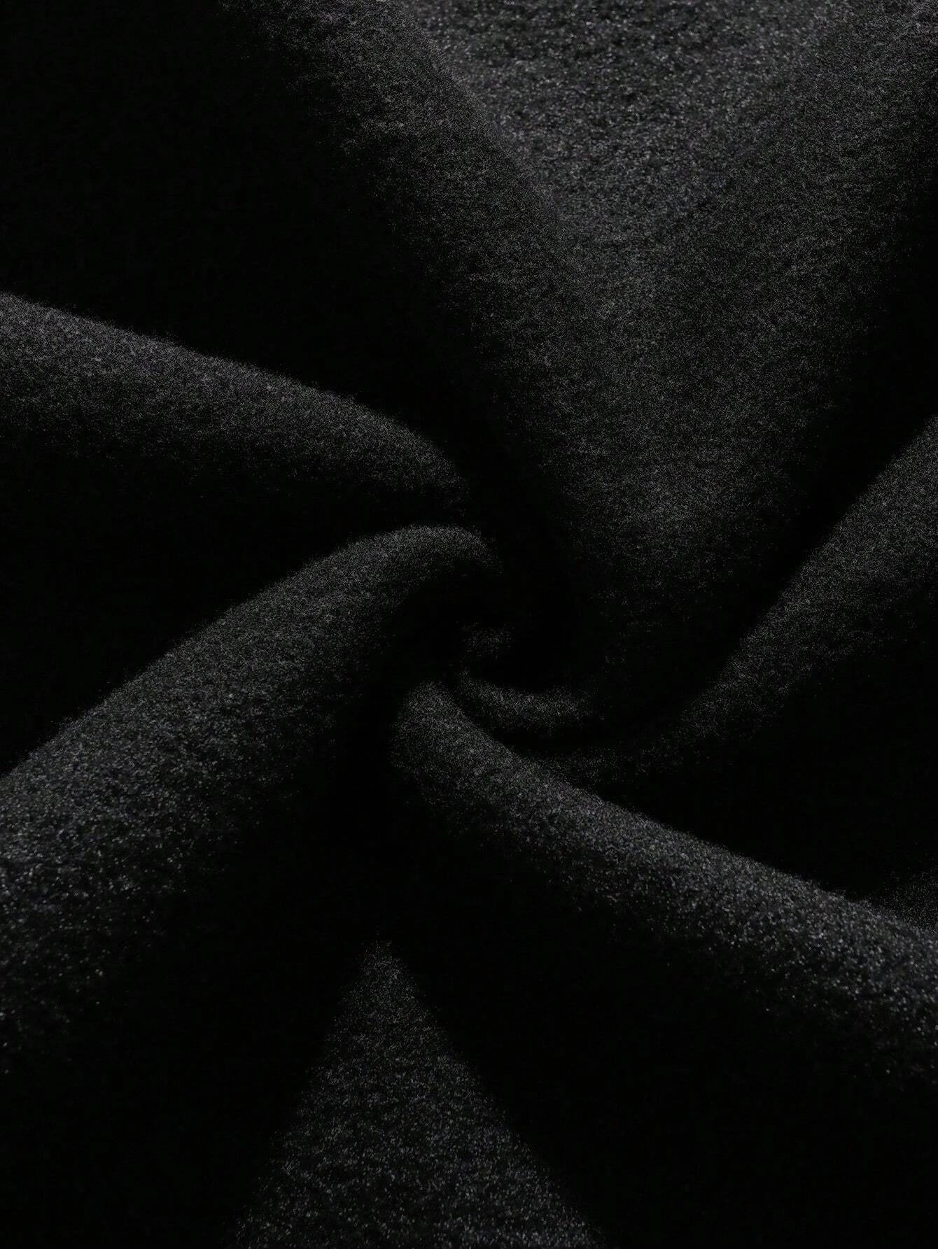 Talk To The Paw Funny Dog Cartoon Print Hoodie Women Warm Fleece Hoody