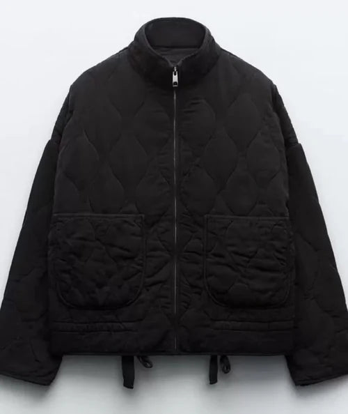 ZW Women's Cotton Jacket Traf 2024 New Arrival Vintage Lenzing Rayon