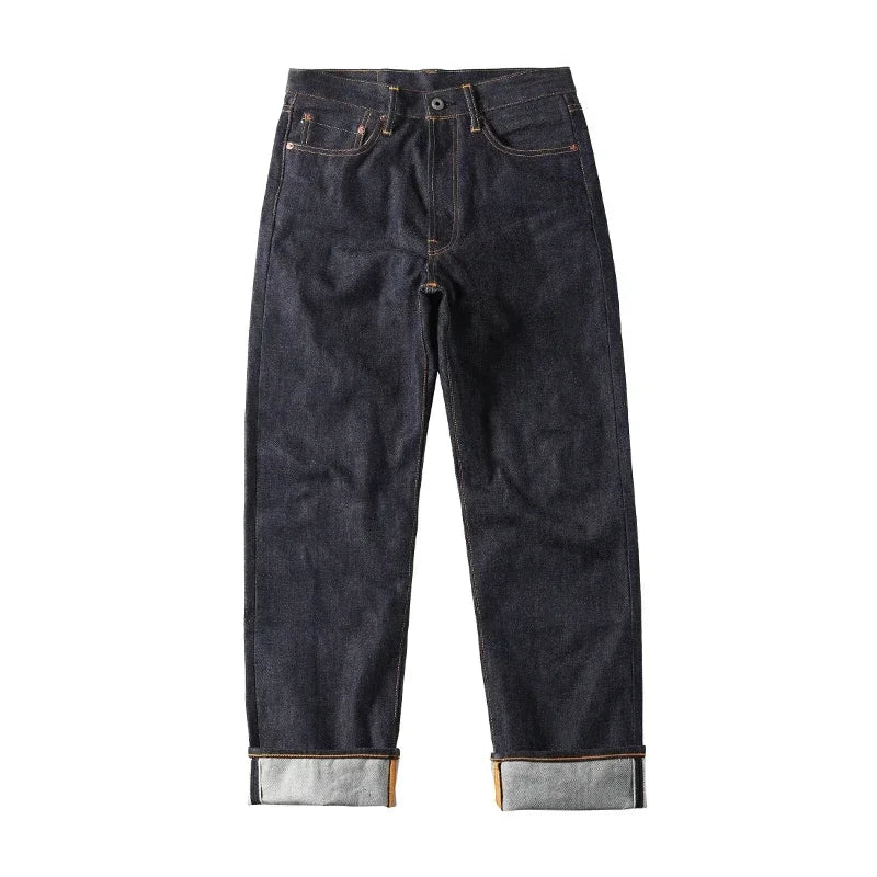 Red Tornado 55501 Relaxed Straight Fit Men's Jeans Raw Selvedge Denim