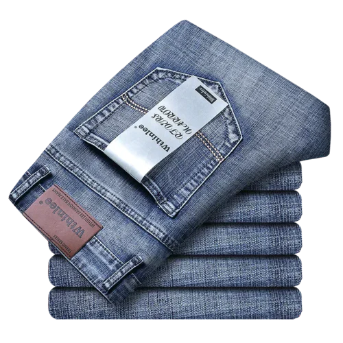 Wthinlee New Business Men's Jeans Casual Straight Stretch Fashion